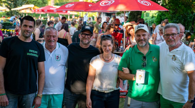 Fidele Grön Wiesse Rezag feiern umjubeltes Sommerfest